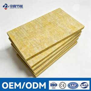 Eco-Friendly Industrial Fire Resistant Rock Wool Board Building Heat Insulation Square <b>Sheet</b> R17 Warehouse Kitchen Applications - Product Image 1