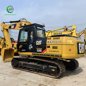 Haute qualité utilisé Caterpillar CAT320D2L pelle sur chenilles hydraulique 2022 modèle basses heures moteur boîte de vitesses pompe terrassement - Product Image 4