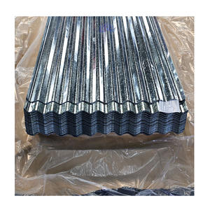 Tôle d'acier ondulée GI Zn275, tôle de <span class=keywords><strong>toiture</strong></span> en fer GI, paillettes régulières 0,27 mm - Product Image 4