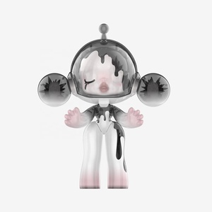 PopMart 1000% PVC curvado a mano flor Real accesorio de oficina <span class=keywords><strong>Mega</strong></span> colección Skullpanda inspirado personajes congelados figuras de acción - Product Image 2