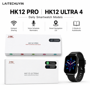 Montre connectée HK12 Ultra4 à double bracelet, écran AMOLED, Reloj Intelligente, Smartwatch HK12 PRO HK11 PRO - Product Image 2