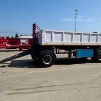 Semi-remorque à benne basculante à 3 essieux, capacité de 70 tonnes, pour le transport de sable, de pierre et de matériaux en vrac