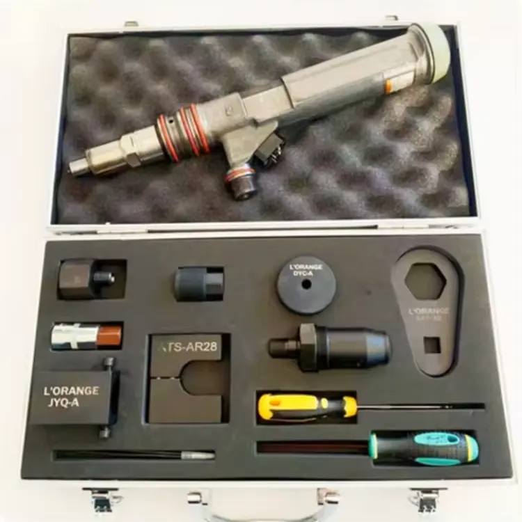 Voor Mtu4000 Diesel Common Rail Injector Oliecollector Mondstuk Open Druk Adapter Demonteer Klem Reparatie Tool Kits Mtu 4000