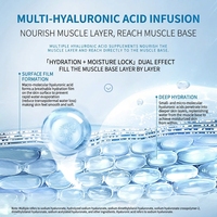 Masque facial effet peau de verre, hydratation éclatante, éclaircissant, raffermissant, soin du visage lissant, cosmétique coréen, masque à usage quotidien, masque facial glacé