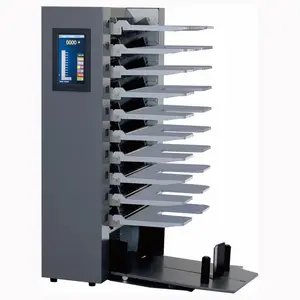 Professional Supplier Digital Collator 10 Station Collating Machine