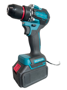 18v Cordless Power Drill Li-ion Battery 18v <b>Screwdriver</b> Power Tool <b>Sets</b> Brushless Impact Cordless Drill HYHDR21B3 Tools Atornill - Product Image 3