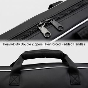 Borsa da trasporto imbottita per snowboard resistente, in Oxford 900D impermeabile, con maniglia rinforzata, OEM/ODM, MOQ 300 pezzi - Product Image 3