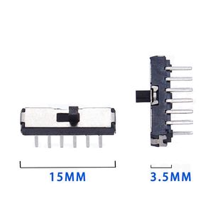 Interruptor de Palanca SK-15A de 2 Posiciones, 6 Pines (12 Terminales), Altura de Palanca de 2.0MM, Interruptor Basculante de Alimentación para Montaje en Placa PCB - Product Image 4