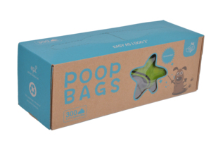 Sacs à déjections canines compostables et biodégradables, écologiques, petits sacs anti-fuites pour la gestion des déchets de chien - Product Image 4