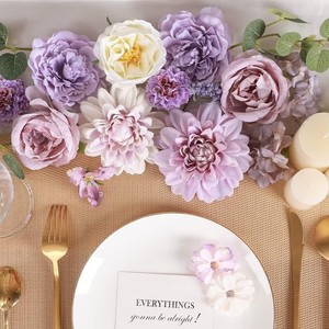 Boîte <span class=keywords><strong>à</strong></span> fleurs artificielles faite <span class=keywords><strong>à</strong></span> la main LILIS, bouquet de roses artificielles DIY, boîte cadeau pour mariage, Noël, décoration de la maison, fournitures pour fleurs, poteau <span class=keywords><strong>à</strong></span> fleurs - Product Image 3