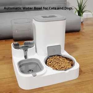 2L grande capacità a secco di separazione automatica intelligente per animali domestici e ciotola per erogatori d'acqua per cani e Cata - Product Image 3