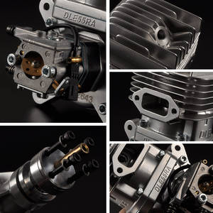 Motor de Gasolina DLE de un Solo Cilindro y 2 Tiempos DLE55RA para Avión RC de 55CC - Product Image 4