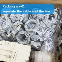 Kabel Pengisian Cepat Type-C ke USB Murah dengan Konduktor Tembaga Murni Pilihan Panjang 1M/1.5M/2M Kabel Data Ponsel Berkualitas Tinggi