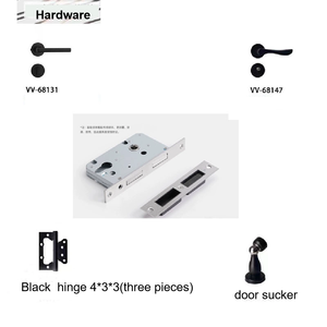 Garantía de calidad, puerta de madera moderna para el hogar, puertas de habitación compuestas de madera maciza - Product Image 2
