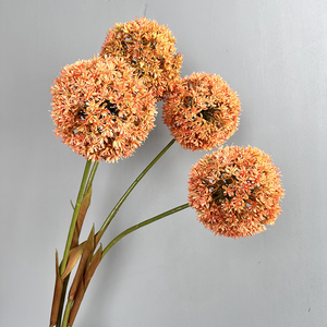 زهور كرة عملاقة صناعية ضخمة لتزيين غرفة المعيشة وحفلات الزفاف والزهور - Product Image 4