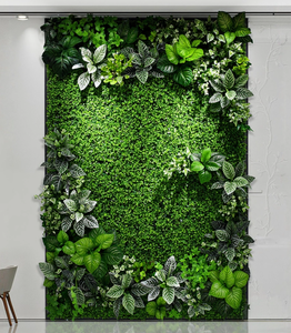 Pannello Decorativo Verde Artificiale per Pareti Esterne, Pianta Artificiale per Muri Verdi - Product Image 4