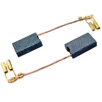 1617014124 Balais de charbon pour marteau perforateur Bosch 124 GBH4DSC 5X10X17mm Balais de charbon en graphite de haute qualité
