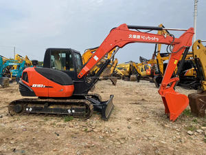 Precio asequible Excavadoras usadas Kutoba en stock pintura original Precio bajo Hitachi Volvo Excavadora de orugas usada para la venta - Product Image 3