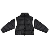 Veste matelassée vintage LAYENNE pour homme, veste d'hiver rembourrée à bulles, manches amovibles, polyester épais