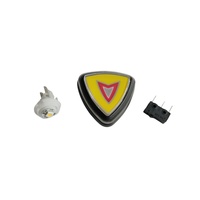Bouton de direction à micro-interrupteur en plastique pour machine de jeu d'arcade de simulation de course vidéo JSJM Speed Rider