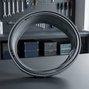 Joint d'étanchéité de porte en caoutchouc neuf (type diaphragme) pour lave-linge Samsung, référence DC64-01570A, compatible avec les appareils électroménagers. - Product Image 3
