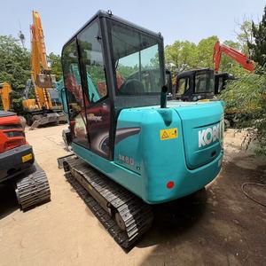 รถขุดขนาดเล็ก Kobelco SK60-C มือสอง 6 ตัน เครื่องยนต์ Yanmar ปี 2024 ความจุบุ้งกี๋ 0.24 ลูกบาศก์เมตร รถขุดขนาดกะทัดรัดสำหรับงานก่อสร้าง - Product Image 2