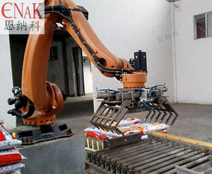 Hiệu quả hoàn toàn tự động <span class=keywords><strong>Robot</strong></span> palletizing máy cho thùng <span class=keywords><strong>carton</strong></span> trường hợp hộp túi palletizing <span class=keywords><strong>Robot</strong></span> Stacker - Product Image 4