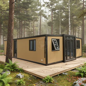 Australisches 40-Fuß-Containerhaus, Modulares Tragbares 20-Fuß-Stahlcontainerhaus, Lagerbüro, Kapselhaus mit 2 Schlafzimmern - Product Image 3