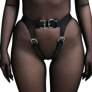 Costume da donna in pelle sintetica imbracatura per il corpo reggiseno Sexy <span class=keywords><strong>Lingerie</strong></span> biancheria intima di ritenuta <span class=keywords><strong>BDSM</strong></span> - Product Image 6