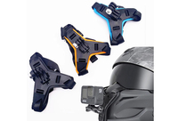 Accessoire de support de caméra de moto de support de support de menton de casque