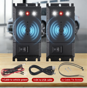 Répulsif à <span class=keywords><strong>souris</strong></span> ultrasonique 360 °   Répulsif à <span class=keywords><strong>souris</strong></span> d'intérieur avec lumière stroboscopique LED à ultrasons, répulsif contre les rats et les cafards pour la maison, le grenier, le garage - Product Image 1