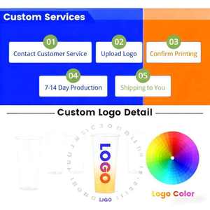 <span class=keywords><strong>Gobelet</strong></span> en PP transparent <span class=keywords><strong>personnalisé</strong></span> avec logo, 12 oz, 16 oz, 24 oz, jetable, épais, en <span class=keywords><strong>plastique</strong></span> transparent, pour bubble tea, lait au thé, avec couvercle - Product Image 5