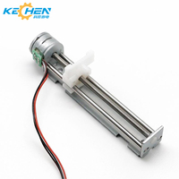 Moteur pas à pas linéaire à aimant permanent de 15 mm, micro-actuateur linéaire, mini-moteur pas à pas à vis à 2 phases, automatisation de précision