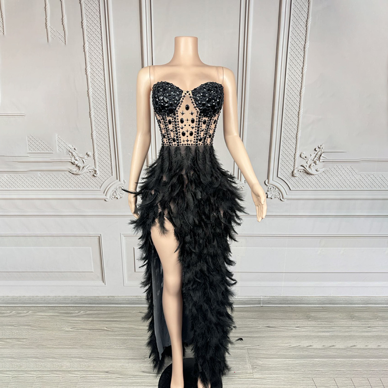 knee length dresses for ladies Elegant Luxury Party Evening Dress Sexy Women Sleeveless Long Halter D main image 0