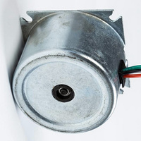 Moteur à engrenages synchrones argenté 50KTYZ |   Petit moteur électrique 40W 220V AC |   pour machine à glaçons/four/bande transporteuse