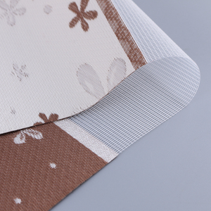 Zebra Roller Fabric Blackout Day Night <span class=keywords><strong>Tela</strong></span> de dos capas <span class=keywords><strong>para</strong></span> persianas opacas grises - Product Image 5