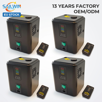 SAILWIN EU STOCK 4X LOT 350W Mesin Semburan Api Mini 3 Meter untuk Pesta Pernikahan Acara SFX Mesin Kembang Api Khusus