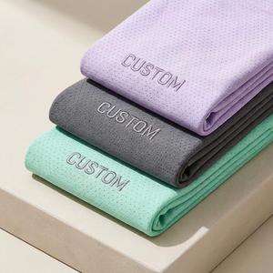 Wholesale Custom Logo Ice Silk Quick Dry Wrist <b>Towel</b> Breathable <b>Sweat</b> Absorbent Sports Wristband Running Basketball Fitness - Product Image 3