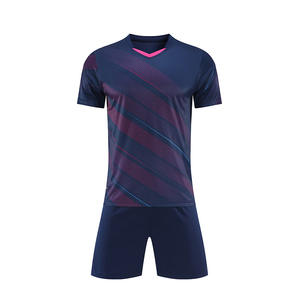 Ensemble de tenue de football à manches courtes et séchage rapide pour l'été, pour enfants, hommes, femmes - Vente en gros rapide pour l'entraînement sportif <span class=keywords><strong>junior</strong></span> - Product Image 2