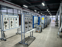 Comprehensive Metal Training Equipment Electrician Maintenance Electrical Control Instrument Lighting Circuit Training Device