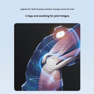 Medico gentiluomo JKAH-1G elettrico terapia di riscaldamento del ginocchio massaggiatore con controllo di temporizzazione impacco caldo/freddo per alleviare il dolore articolare - Product Image 5