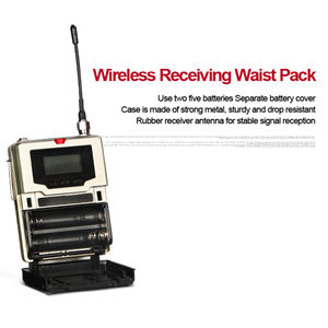 Sistema de Monitoreo Inalámbrico Personal de Alta Calidad J2 de 2 Canales con 2 Bodypacks - Product Image 5