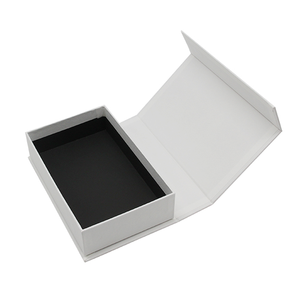 Wholesale OEM Custom Eco Beige Book Shape Paper Black White <b>Gift</b> <b>Box</b> Packaging <b>Small</b> Jewelry <b>Box</b> With Ribbon - Product Image 3