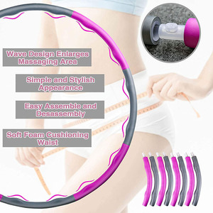 Hula <span class=keywords><strong>de</strong></span> cerceau réglable détachable <span class=keywords><strong>de</strong></span> haute qualité avec cerceau d'<span class=keywords><strong>exercice</strong></span> manuel <span class=keywords><strong>pour</strong></span> adultes perte <span class=keywords><strong>de</strong></span> poids - Product Image 5