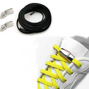 Lacets élastiques sans nœud, boucle magnétique en métal paresseux, lacets élastiques <span class=keywords><strong>pour</strong></span> chaussures - Product Image 1