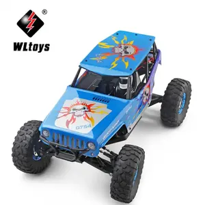 WLtoys 10428-A RC auto 2.4G scala 1:10 540 motore completamente spazzolato telecomando elettrico selvaggio pista guerriero veicolo giocattolo per bambini - Product Image 2