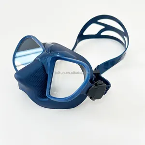 Multi-Level light weight Black small volume snorkel Freediving spearfishing scuba diving mask strap cover Free Diving Mask