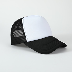 Gorra de béisbol tipo camionero personalizada con estampado completo, impermeable, de nailon, estilo urbano, con imagen publicitaria, visera curva y marco de malla. - Product Image 5