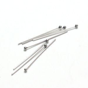 หมุดหัวบอลสแตนเลสเคลือบ PVD 18K หลากหลายแบบสำหรับทำเครื่องประดับ |   มีจำหน่ายในไซส์ 05/06/07 |   ทนทานและปลอดภัยต่อผิวแพ้ง่าย - Product Image 6