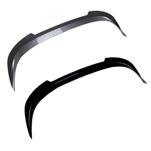 Volkswagen Golf 8 Rear Trunk Spoiler Blade Style Piano Black Carbon Fiber Texture ABS Wing Shaped Exterior Modification - Product Image 5